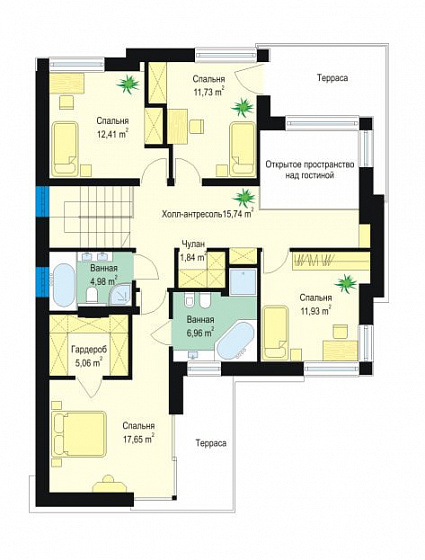 Проект 121,6 м²