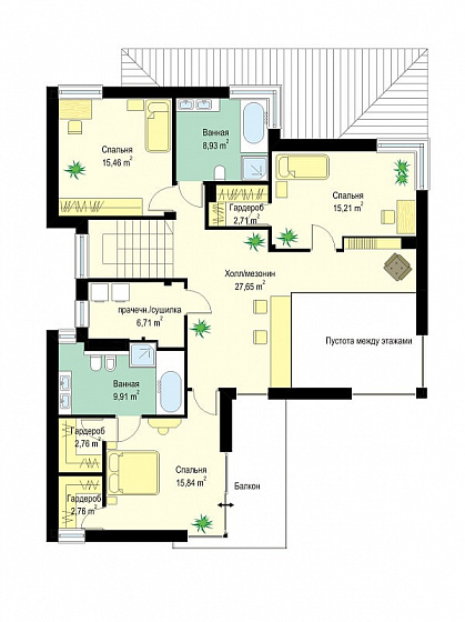 Проект 251 м²