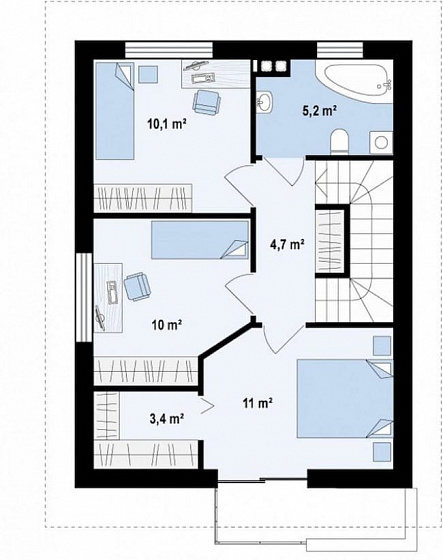 Проект 93,7 м²