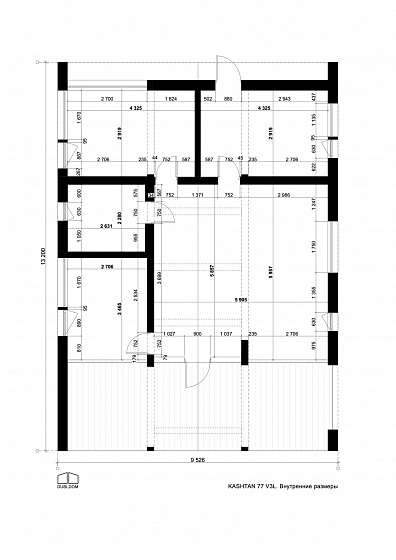 Проект 77 м²