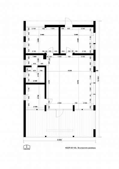 Проект 65 м²